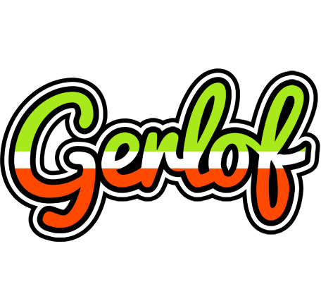Gerlof superfun logo