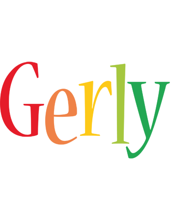 Gerly birthday logo