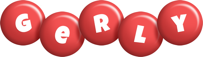Gerly candy-red logo
