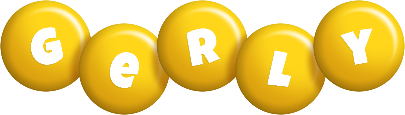 Gerly candy-yellow logo