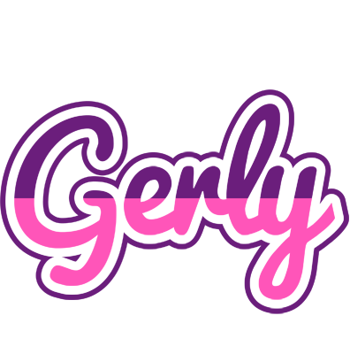 Gerly cheerful logo