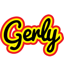 Gerly flaming logo