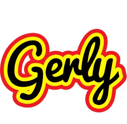 Gerly flaming logo