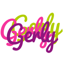 Gerly flowers logo