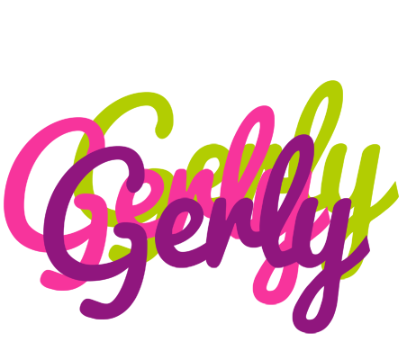 Gerly flowers logo