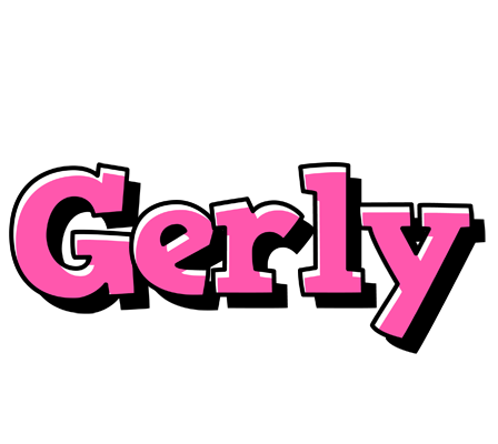 Gerly girlish logo