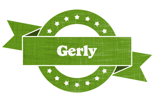 Gerly natural logo