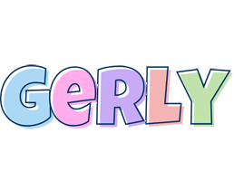 Gerly pastel logo