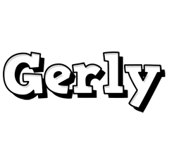 Gerly snowing logo
