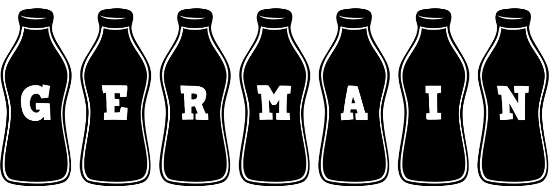 Germain bottle logo