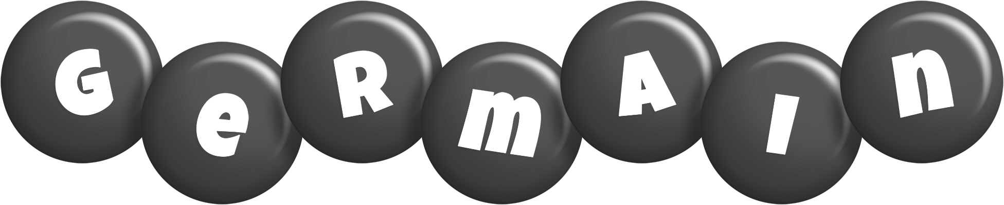 Germain candy-black logo