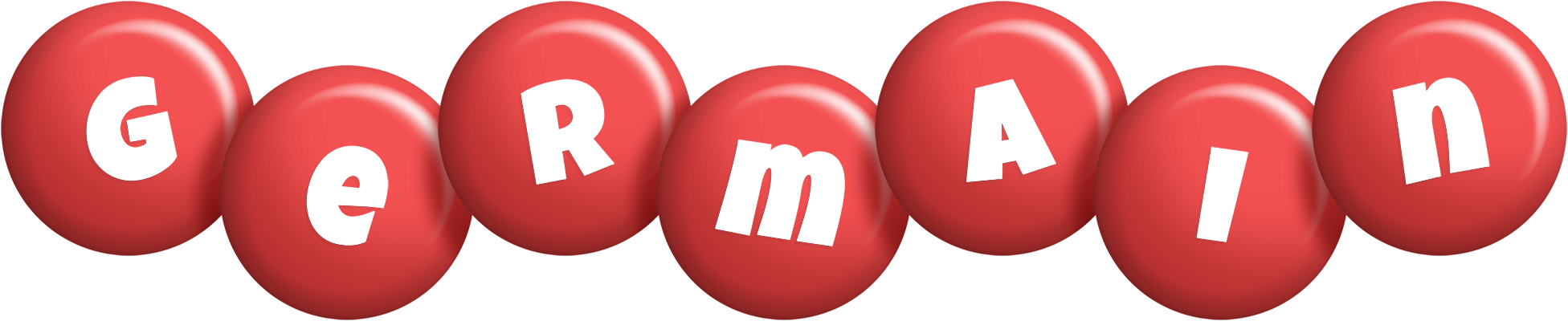 Germain candy-red logo