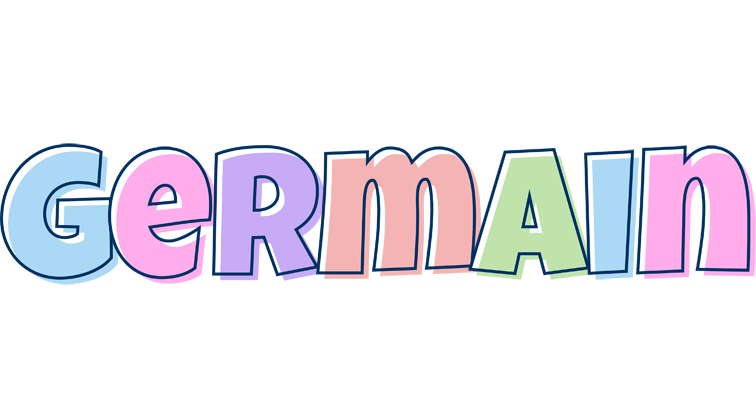 Germain pastel logo