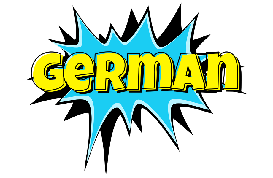 German amazing logo