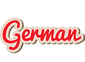 German chocolate logo