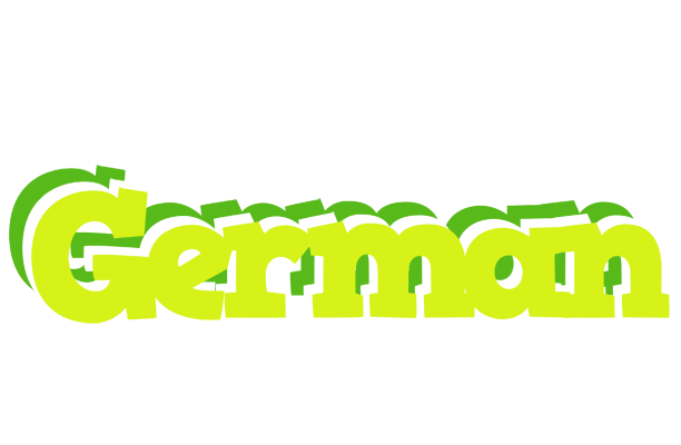 German citrus logo