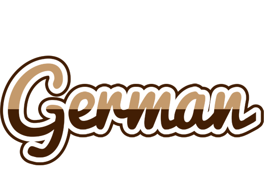 German exclusive logo
