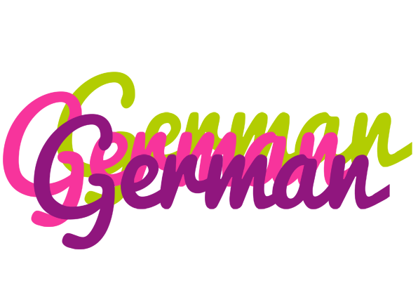 German flowers logo