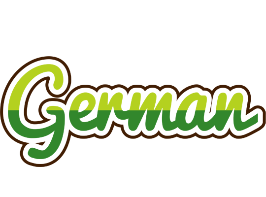 German golfing logo