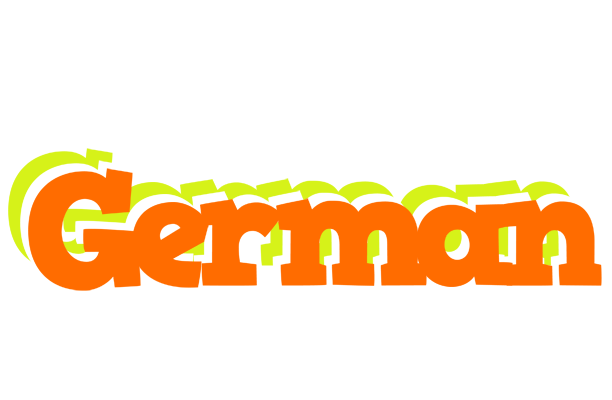 German healthy logo