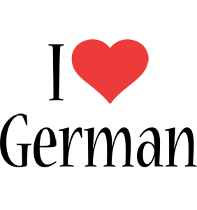 German i-love logo