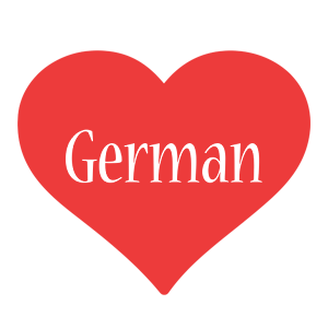 German love logo
