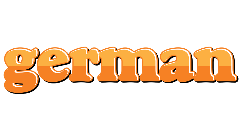 German orange logo