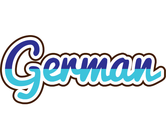 German raining logo