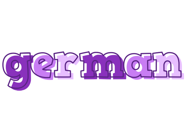 German sensual logo