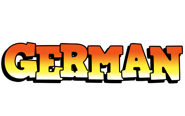 German sunset logo
