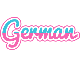 German woman logo