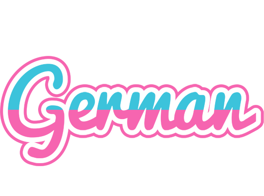 German woman logo