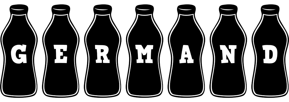 Germand bottle logo