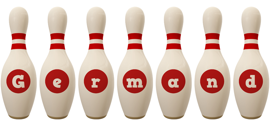 Germand bowling-pin logo