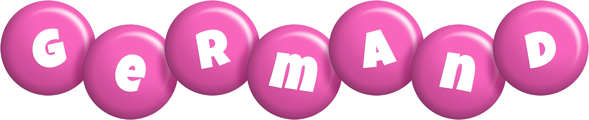 Germand candy-pink logo