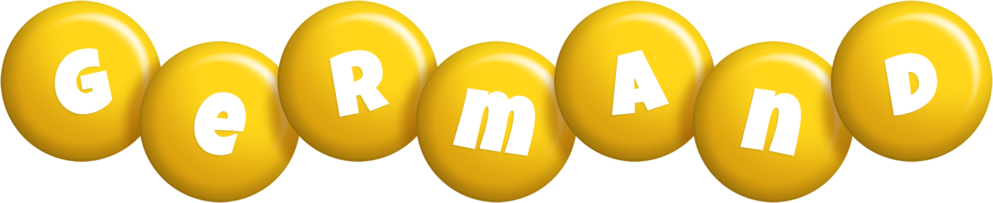 Germand candy-yellow logo