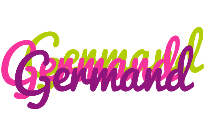 Germand flowers logo
