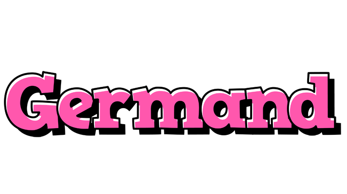 Germand girlish logo