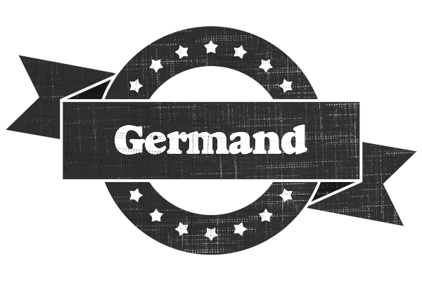 Germand grunge logo