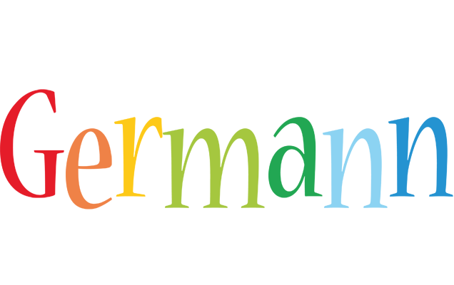 Germann birthday logo