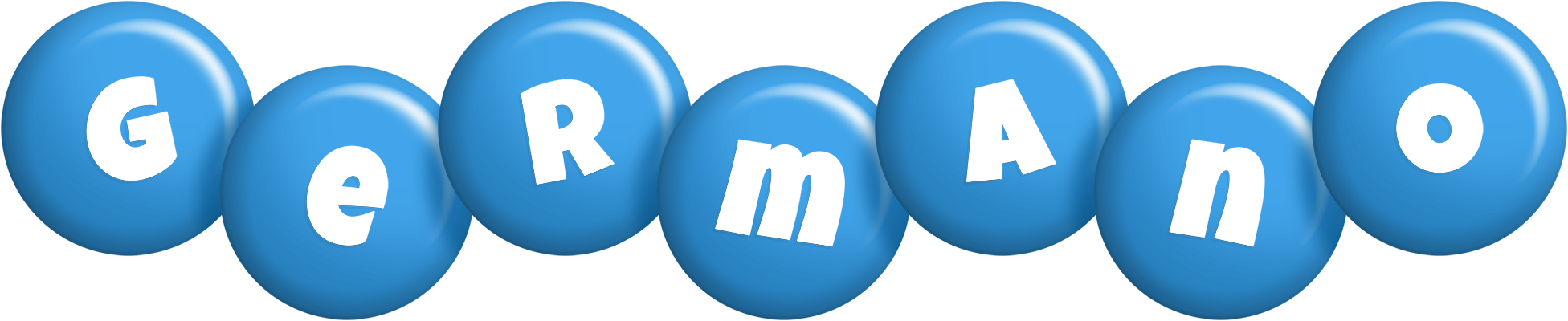 Germano candy-blue logo
