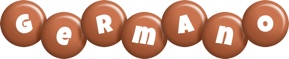 Germano candy-brown logo