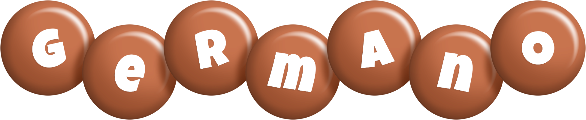 Germano candy-brown logo