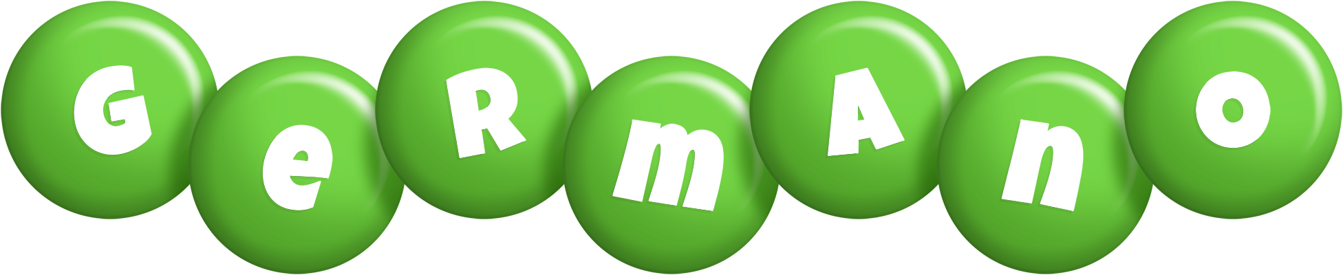 Germano candy-green logo