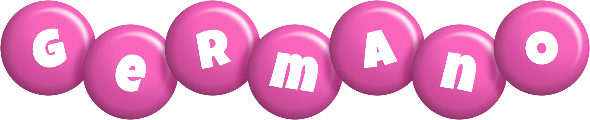 Germano candy-pink logo