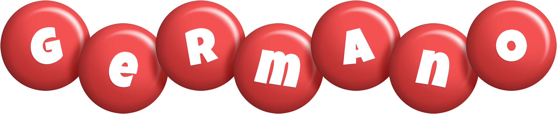 Germano candy-red logo