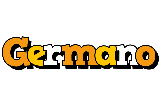 Germano cartoon logo
