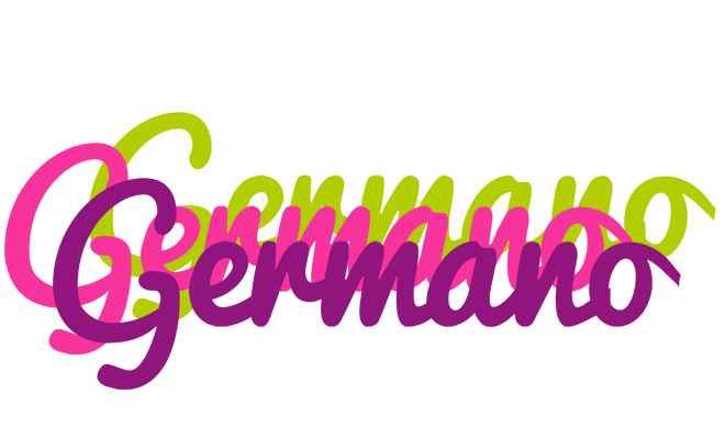 Germano flowers logo