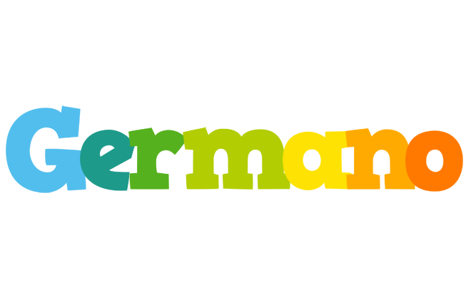 Germano rainbows logo