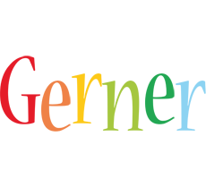 Gerner birthday logo